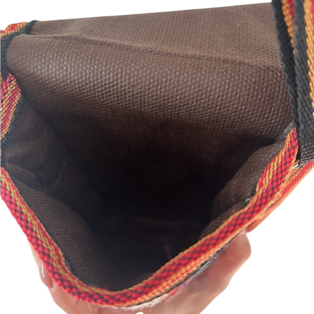 Handmade Boho Crossbody Bag Woven Festival Shoulder Purse Ethnic Kilim - Picture 11 of 13